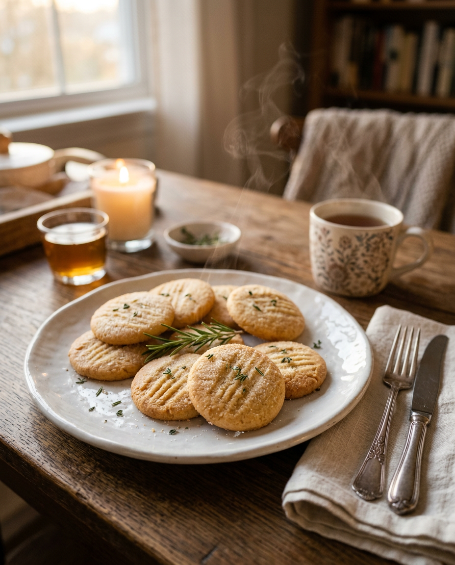 Perfect Test Recipe for Beginners - Easy Butter Cookies served on a plate ready to eat