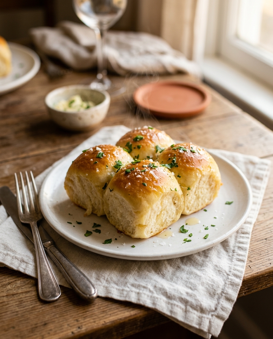 Easy Hawaiian Rolls Recipe served on a plate ready to eat